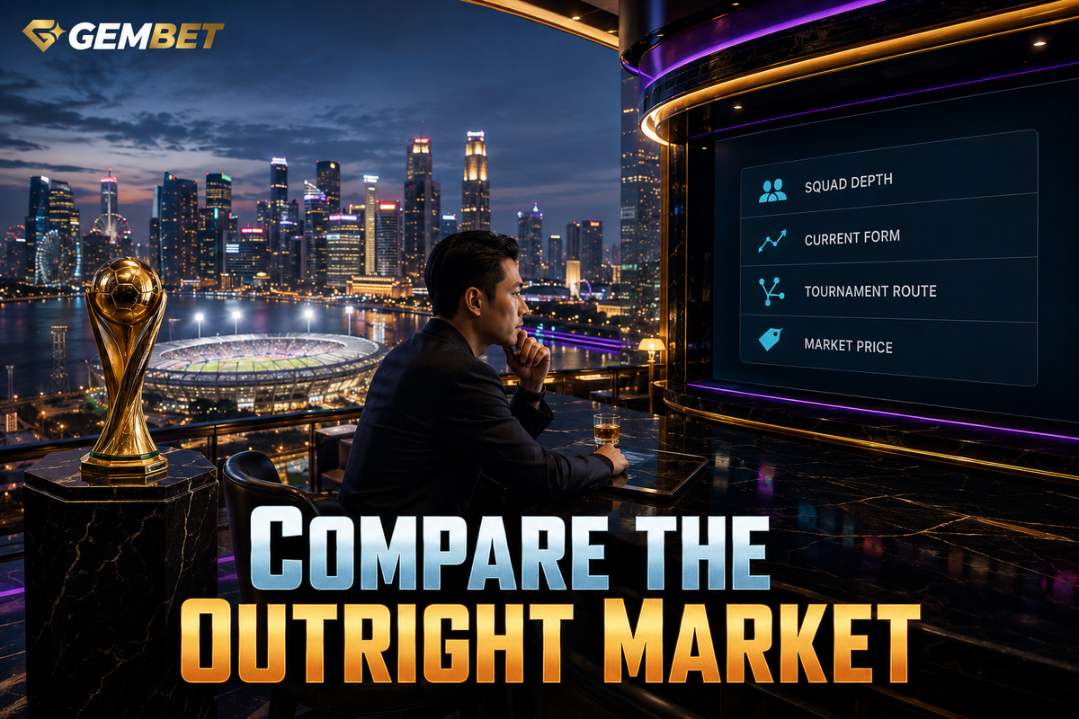 FIFA World outright market in Singapore